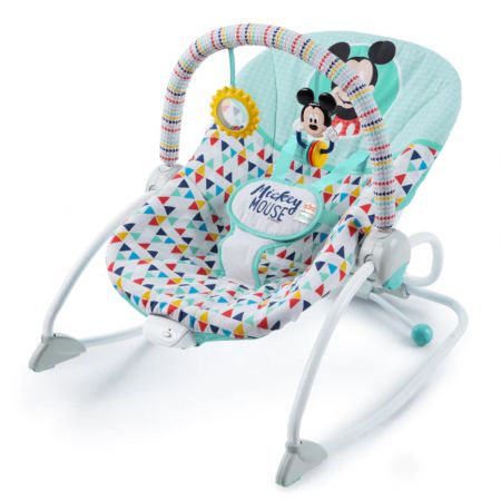 Balansoar pentru copii Mickey Mouse, 0 luni+, Bright Starts