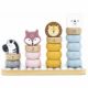 Joc de stivuire Numaratoarea Animalutelor PolarB, +2 ani, New Classic Toys 580961