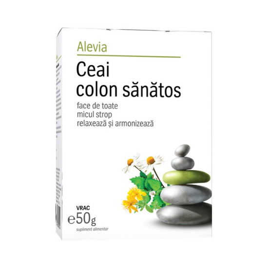 Ceai colon sanatos, 50g, Alevia