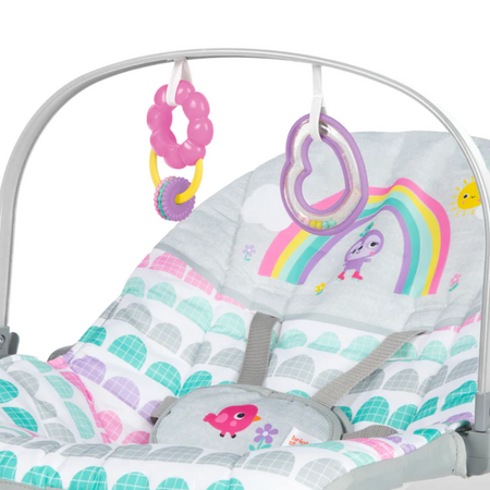 Balansoar 2in1 Rosy Rainbow, 0-30 luni, Bright Starts 581137
