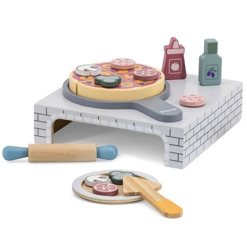 Set cuptorul de pizza PolarB, +18 luni, New Classic Toys