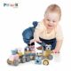 Joc de stivuire Trenulet PolarB, +18 luni, New Classic Toys 581226