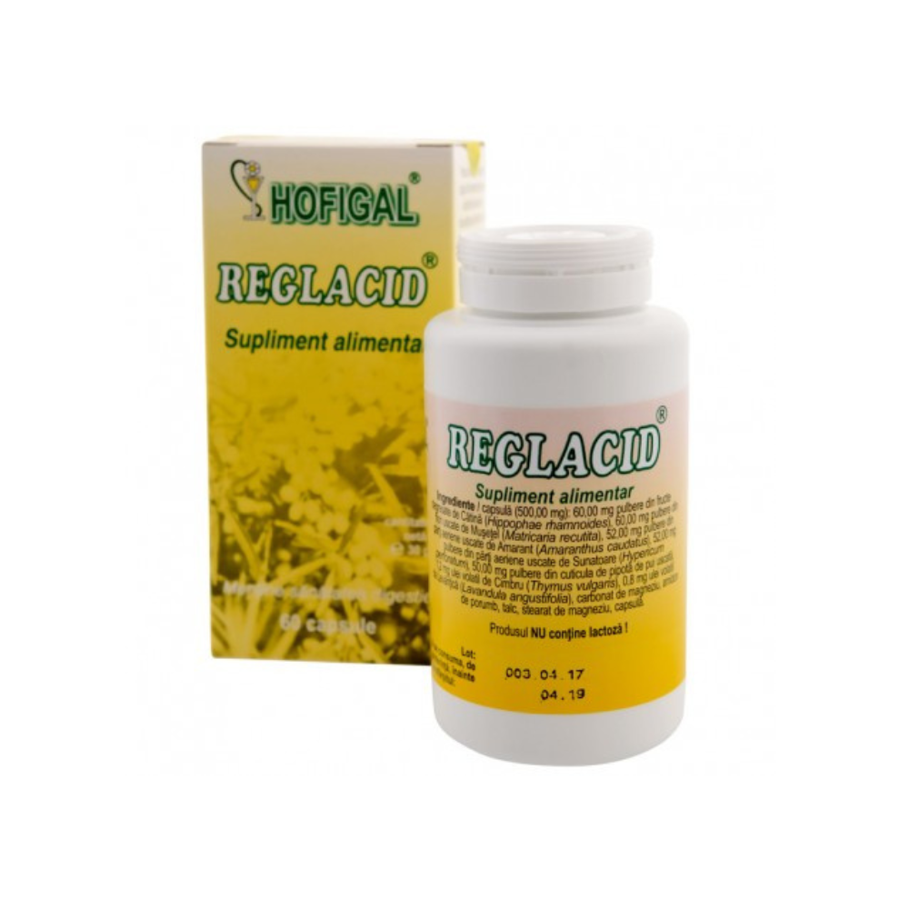 Reglacid, 60 capsule, Hofigal