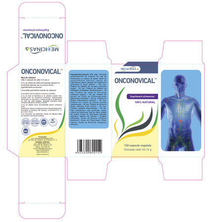 Onconovical, 135 capsule, Medicinas 769422