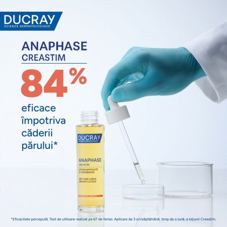 Lotiune impotriva caderii parului Anaphase Creastim, 60 ml, Ducray 715368