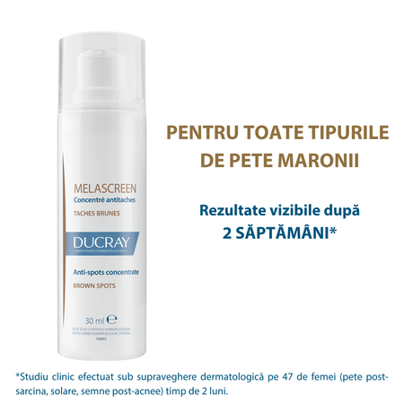Concentrat depigmentant Melascreen, 30 ml, Ducray 607555