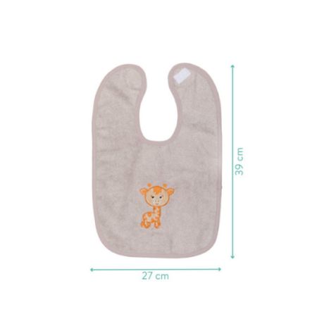 Baveta bumbac organic Girafa, 27x39 cm, Fillikid 454238