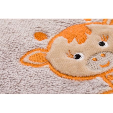 Baveta bumbac organic Girafa, 27x39 cm, Fillikid 454236