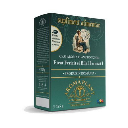Ceai Ficat fericit si bila harnica I, 125 g, Aroma Plant 816262