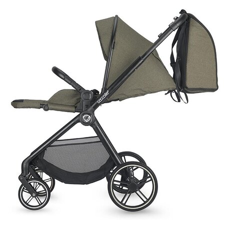 Sistem carucior 2 in 1 pentru copii Lissia, Moss Green, Coccolle 673587
