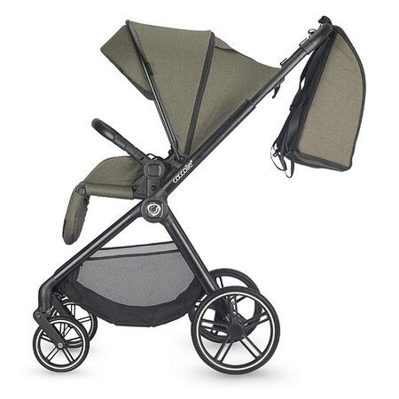 Sistem carucior 2 in 1 pentru copii Lissia, Moss Green, Coccolle 673580