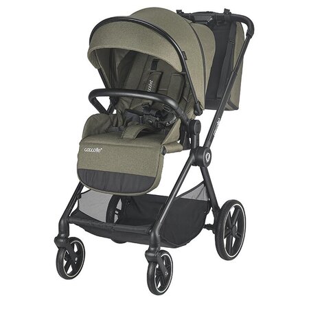 Sistem carucior 2 in 1 pentru copii Lissia, Moss Green, Coccolle 673582