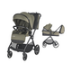 Sistem carucior 2 in 1 pentru copii Lissia, Moss Green, Coccolle 673592