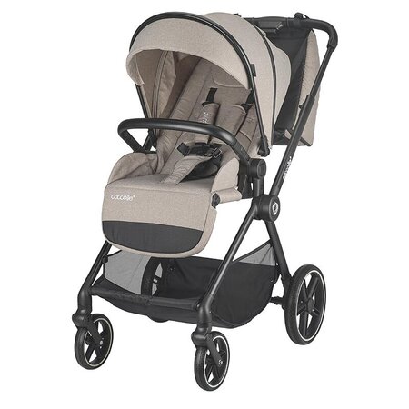 Sistem carucior 2 in 1 pentru copii Lissia, Butternut Beige, Coccolle 673560
