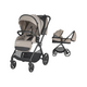 Sistem carucior 2 in 1 pentru copii Lissia, Butternut Beige, Coccolle 673572