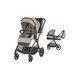 Sistem carucior 2 in 1 pentru copii Lissia, Butternut Beige, Coccolle 673571