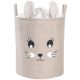 Cos pliabil pentru depozitare jucarii cu snur, 63L, Rabbit, Sipo 614396