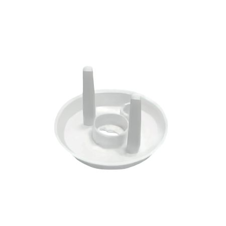 Set 12 capace de protectie pentru prize cu doua cheite, Alb, Sipo 614648