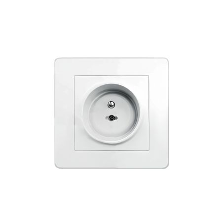 Set 12 capace de protectie pentru prize cu doua cheite, Alb, Sipo 614652