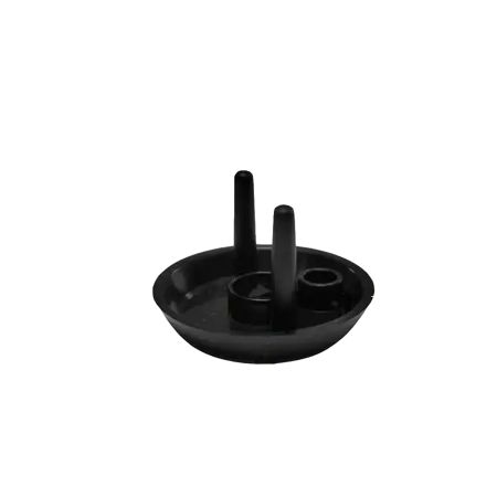 Set 12 capace de protectie pentru prize cu doua cheite, Negru, Sipo 614526