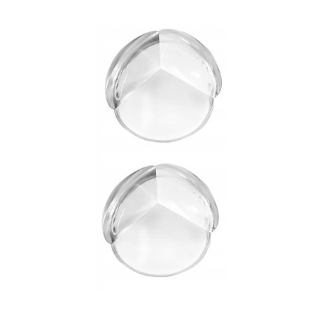 Set 12 coltare din silicon cu forma rotunjita, 32 x 32 mm, Sipo 614596