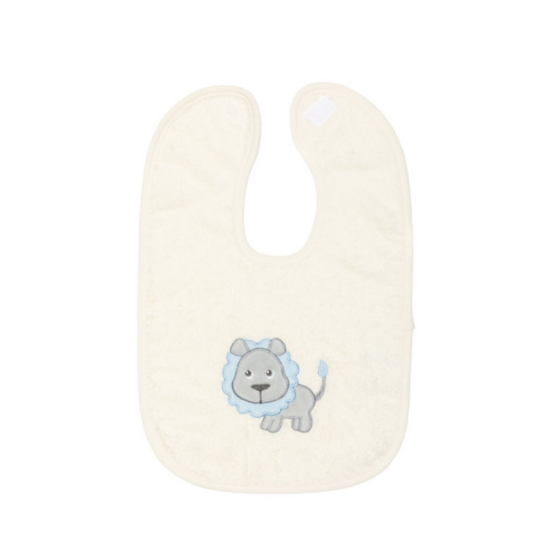 Baveta bumbac organic Leu, 27x39 cm, Fillikid    