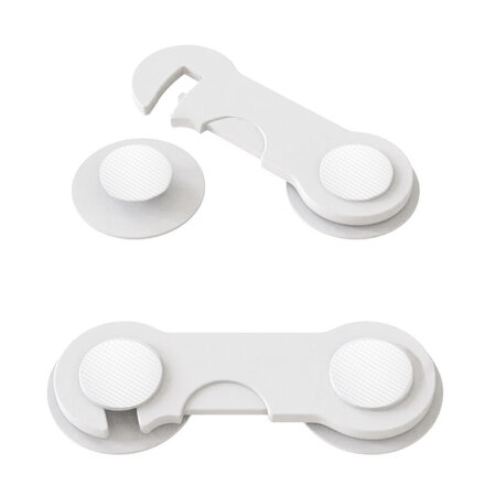 Set Inchizatoare pentru dulapuri si sertare, 10 bucati, Sipo 614680