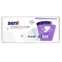 Scutece pentru adulti Classic Plus Air, Medium, 75 - 110 cm, 30 bucati, Seni
