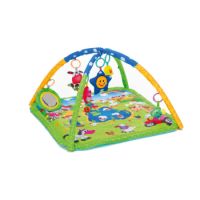 Covoras de joaca cu activitati Farm, 70x80 cm, Fillikid     