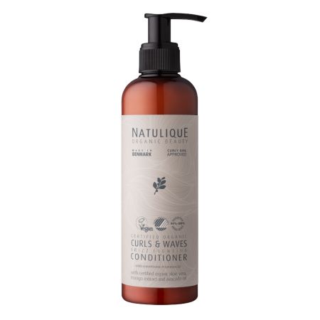 Balsam organic pentru parul cret  si refacerea buclelor Curls & Waves, 250 ml, Natulique