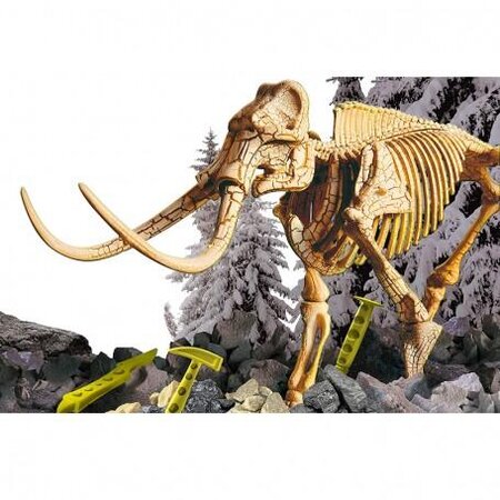 Kit Paleontologie Mamut Experimentele micului geniu, 7 ani+, Lisciani 689127