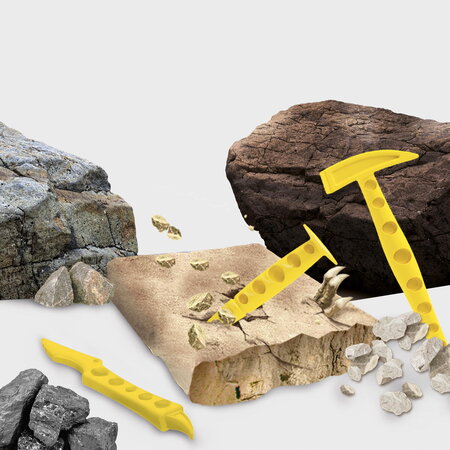 Kit Paleontologie Mamut Experimentele micului geniu, 7 ani+, Lisciani 689128