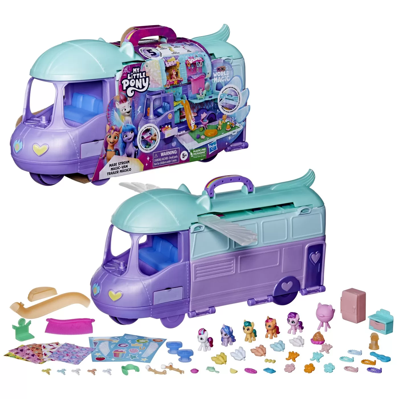 Set de joaca My Little Pony, Camioneta Magica, Haspro