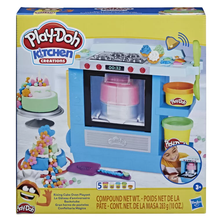 Set Plastilina - Cuptorul pentru prajituri Kitchen Creations, +3 ani, Play Doh