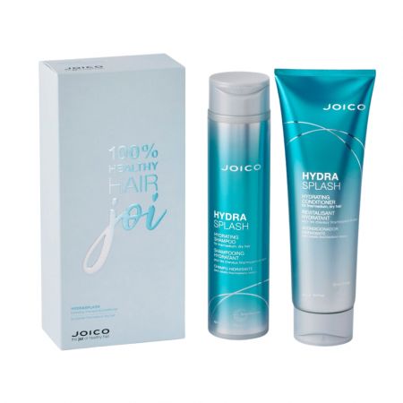 Pachet Sampon 300 ml + Balsam 250 ml HydraSplash pentru hidratarea parului, Joico