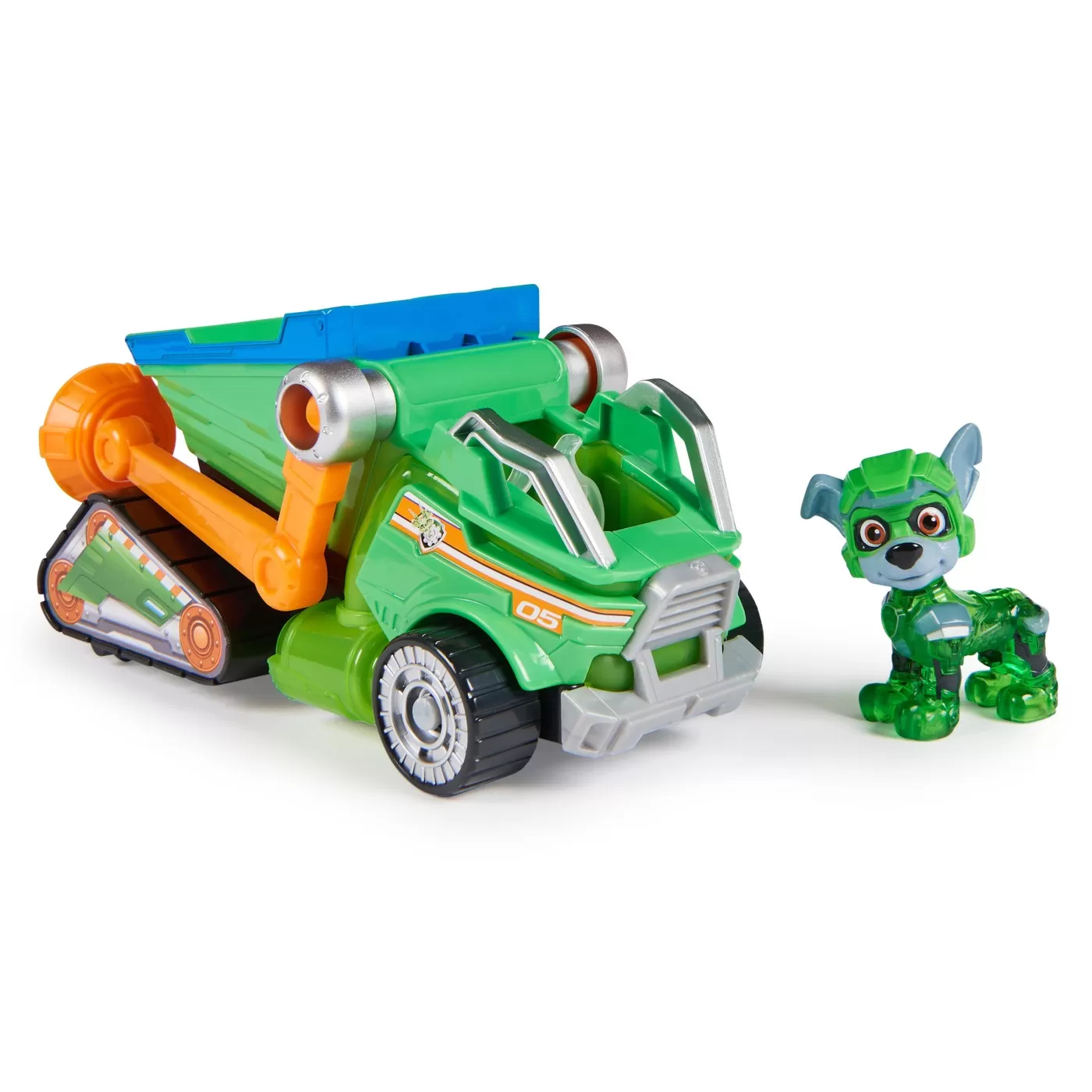 Vehicul si figurina Rocky Patrula Catelusilor, Nickelodeon