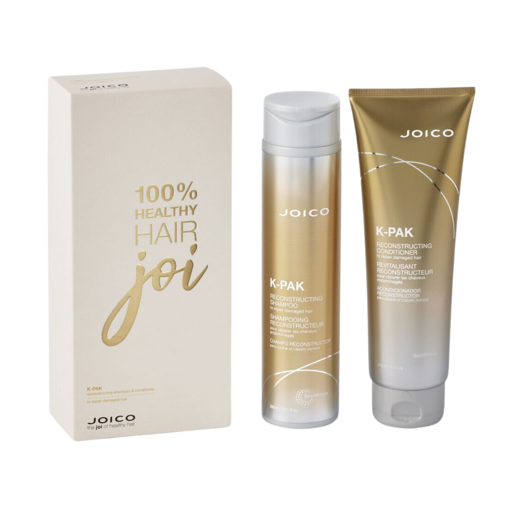 Pachet Sampon 300 ml + Balsam 250 ml K-Pak Reconstructing, Joico