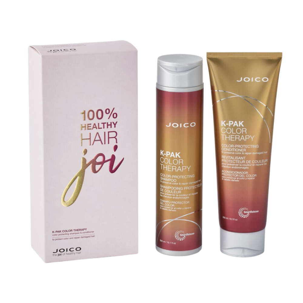 Pachet Sampon 300 ml + Balsam 250 ml K-Pak Color Therapy, Joico