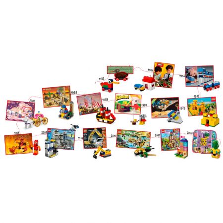 90 de ani de joaca Lego Classic, 5 ani+, 11021, Lego 582559