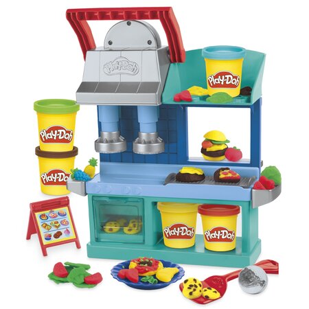 Set Plastilina - Restaurantul Chef-ului agitat Kitchen Creations, +3 ani, Play Doh 582607