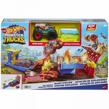 Set Monster Tracks Blast Station