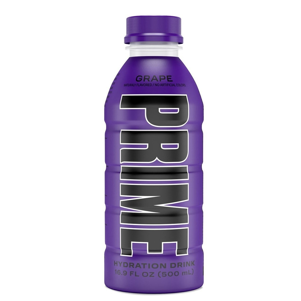 Bautura Prime pentru rehidratare cu aroma de struguri Hydration Drink USA, 500 ml, GNC