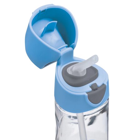 Cana cu pai, + 9 luni, Albastru, 450 ml, BBOX 583195