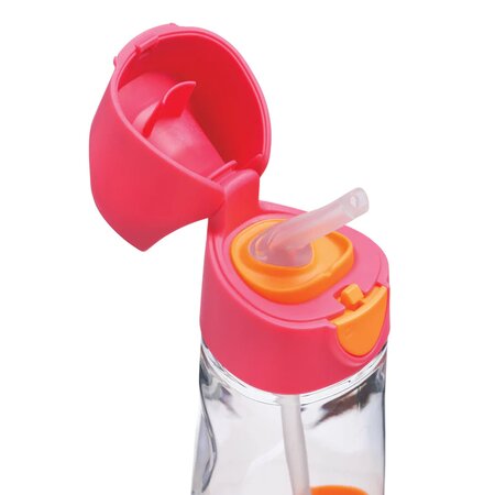 Cana cu pai, + 9 luni, Roz, 450 ml, BBOX 583228