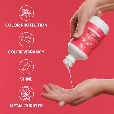 Sampon pentru par vopsit, cu fir gros Invigo Color Brilliance Coarse, 1000 ml, Wella Professionals 583523