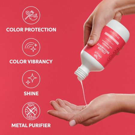 Sampon pentru par vopsit fin si normal Invigo Color Brilliance Fine/Normal, 100 ml, Wella Professionals 583535
