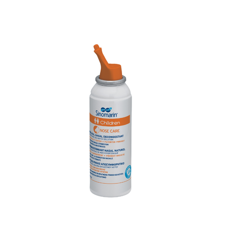 Sinomarin Spray decongestionant nazal hipertonic pentru copii, +1 luna, 100 ml, Gerolymatos International 629216