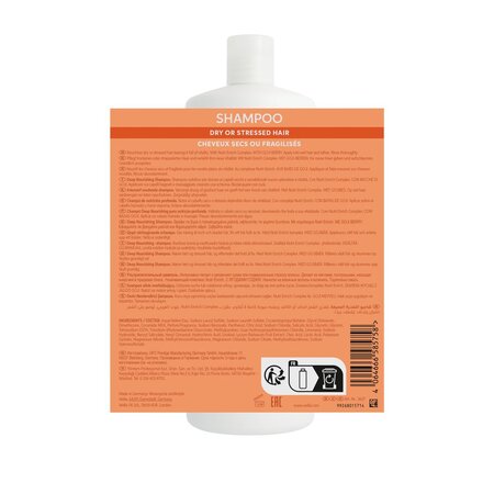 Sampon intens nutritiv pentru par uscat si deteriorat Invigo Nutri-Enrich, 1 litru, Wella Professionals 583714