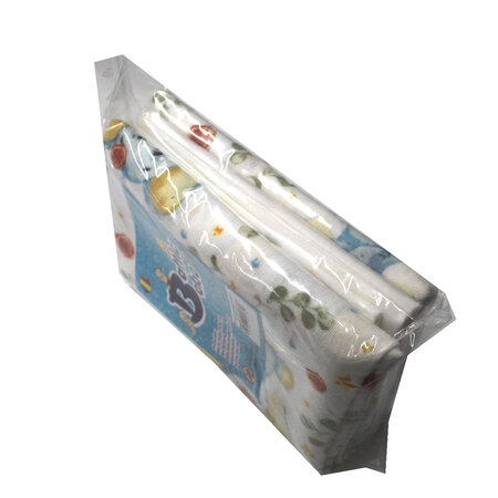Set 3 scutece din finet, 75x75 cm, Baltic Bebe 770006