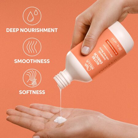 Sampon intens nutritiv pentru par uscat si deteriorat Invigo Nutri-Enrich, 300 ml, Wella Professionals 583740